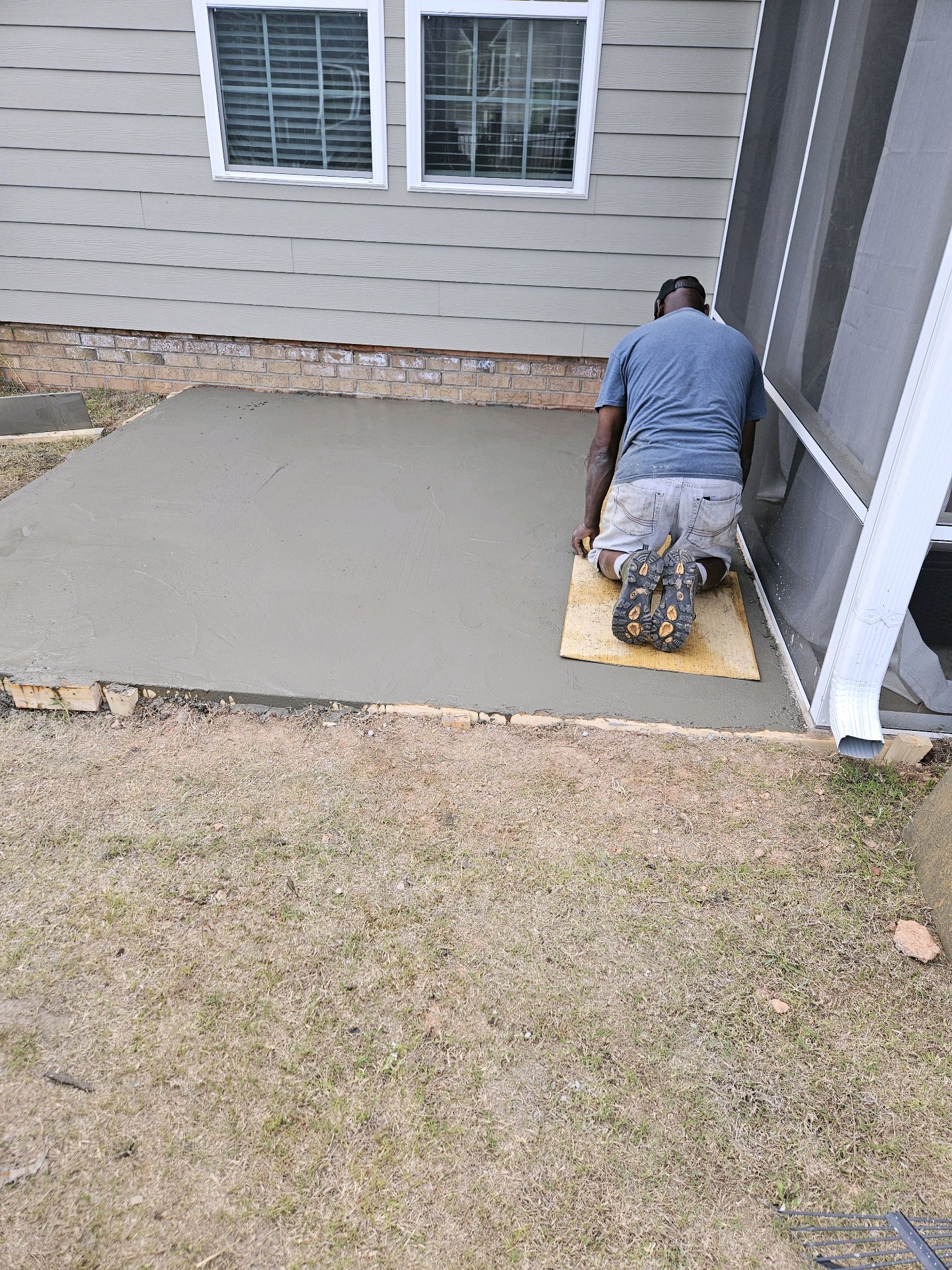 Concrete Patio Finishing